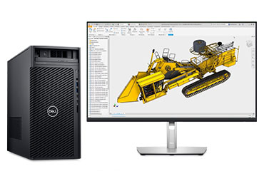 CAD机械设计电脑 DELL T3680 塔式工作站